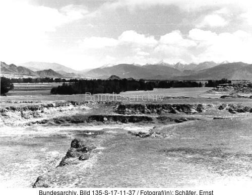 Tibetexpedition, Landschaftsaufnahme, Ebene