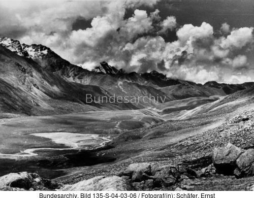 Tibetexpedition, Landschaftsaufnahme