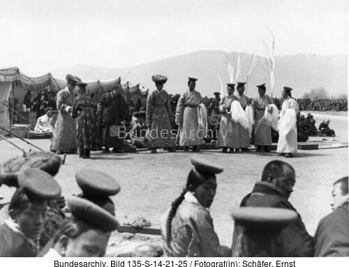 Tibetexpedition, Neujahrsfest Lhasa