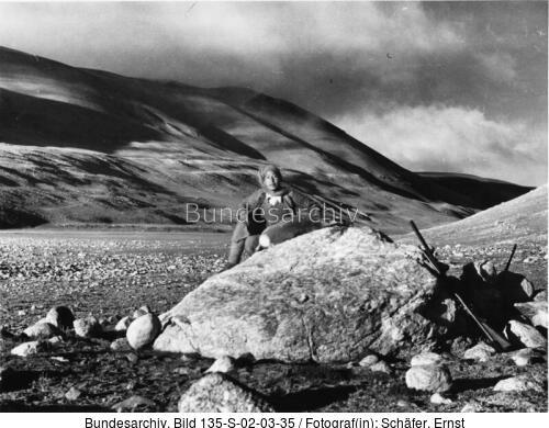 Tibetexpedition, Landschaftsaufnahme, Akey