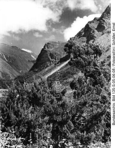 Tibetexpedition, Landschaftsaufnahme