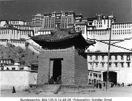 Tibetexpedition, Tempel, Potala