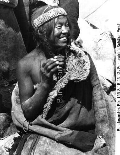 Tibetexpedition, Golok Frau