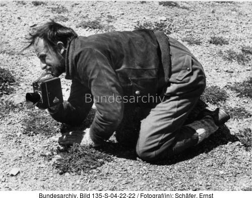 Tibetexpedition, Krause filmend