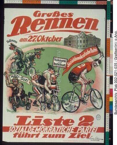 Landtagswahl Baden, SPD-Wahlplakat