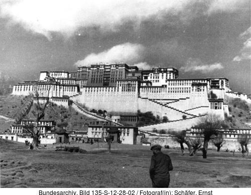 Tibetexpedition, Blick auf Potala