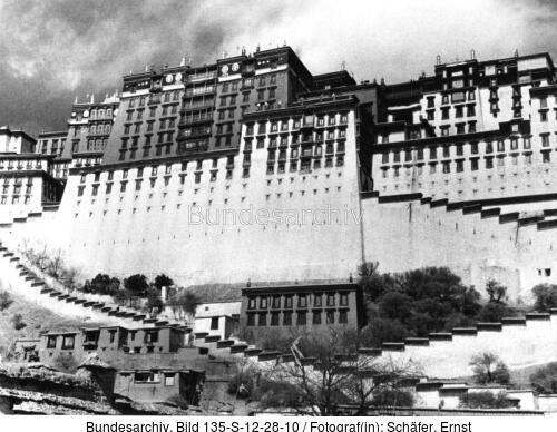 Tibetexpedition, Blick auf Potala