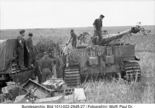 Russland, Panzer VI (Tiger I), Munition