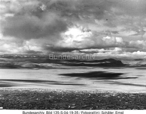 Tibetexpedition, Landschaftsaufnahme, Steppe