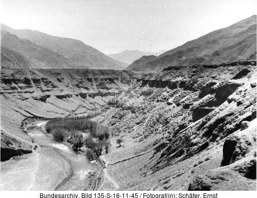 Tibetexpedition, Blick ins Rimpungtal