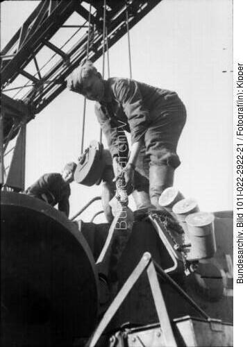 Russland, Reparatur Panzer VI "Tiger I"