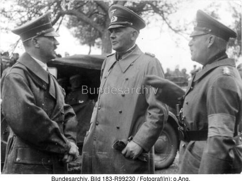 Wehrmachts-Manöver, Hitler, von Blomberg, Keitel
