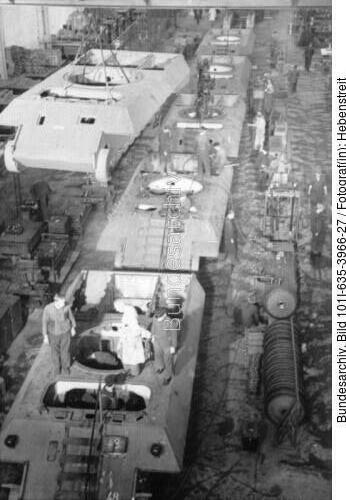 Panzerfabrik in Deutschland