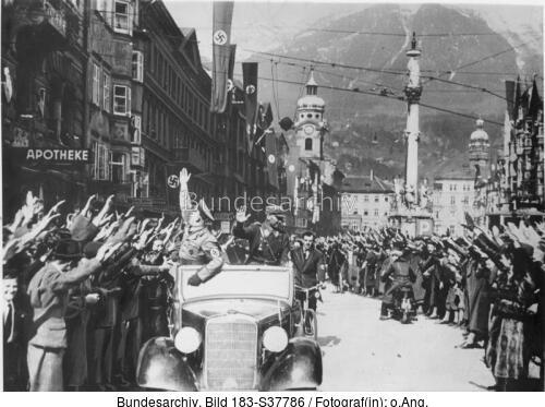 Innsbruck, Anschluss Österreich