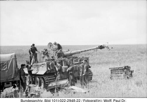 Russland, Panzer VI (Tiger I), Munition