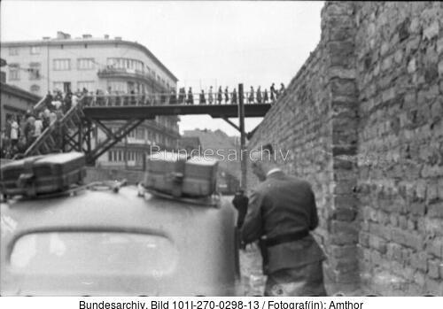 Polen, Ghetto Warschau, Brücke