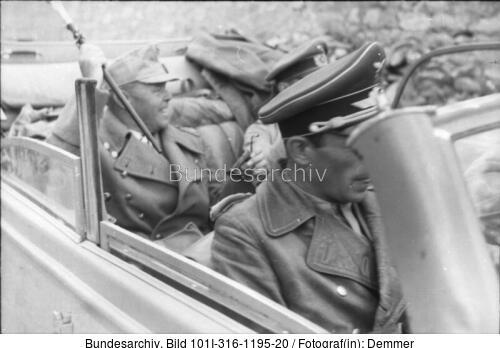 Italien, Albert Kesselring in PKW