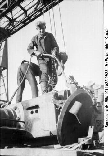 Russland, Reparatur Panzer VI "Tiger I"