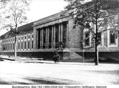 Berlin, Neue Reichskanzlei, Gartenfront