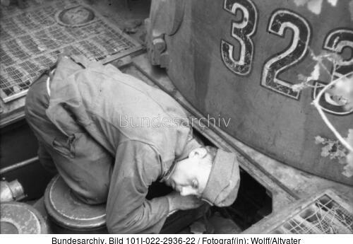 Russland, Panzer VI (Tiger I), Wartung