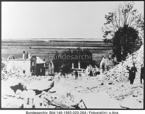 Lidice, Ort nach Zerstörung