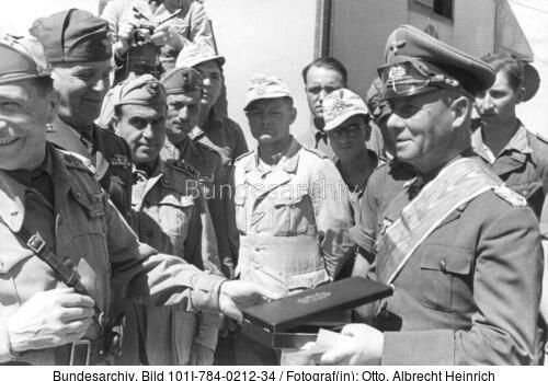 Nordafrika, Rommel, Ordensverleihung