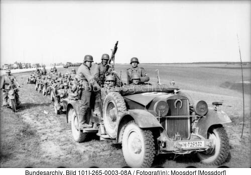 Russland, motorisierte Truppen