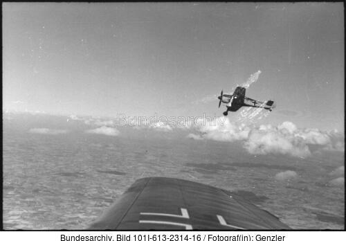 Im Westen, Flugzeuge Fw 190