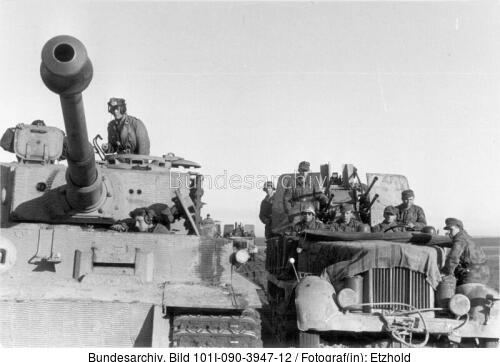 Russland, Panzer VI (Tiger I), Vierlingsflak