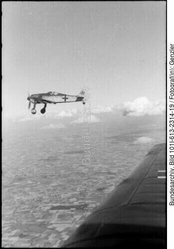 Im Westen, Flugzeuge Fw 190