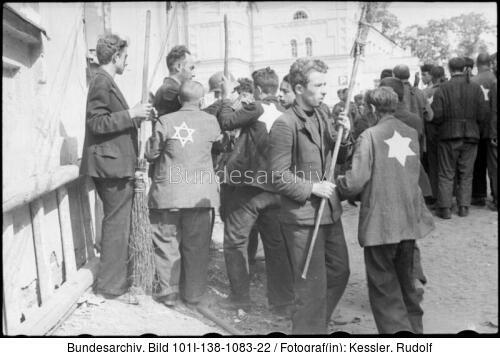 Russland, Mogilew, Zwangsarbeit von Juden