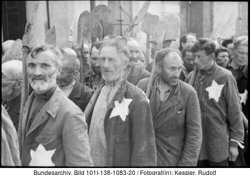 Russland, Mogilew, Zwangsarbeit von Juden