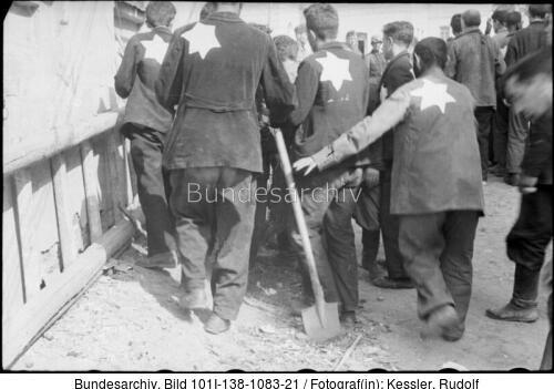 Russland, Mogilew, Zwangsarbeit von Juden