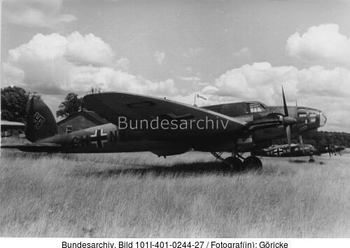 Flugzeug Heinkel He 111