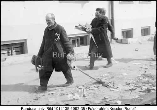 Russland, Mogilew, Zwangsarbeit von Juden