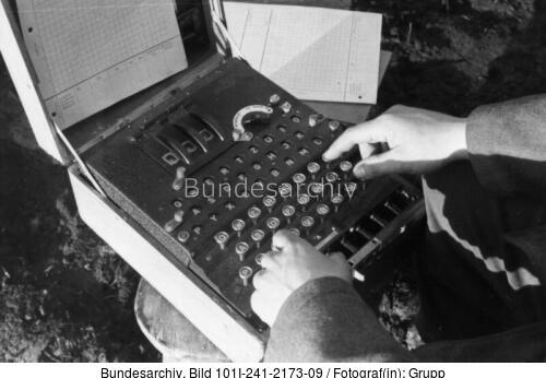 Russland, Verschlüsselungsgerät Enigma