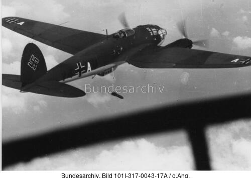 Flugzeug Heinkel He 111