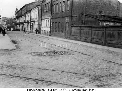 Weißrussland, Minsk, Straßenzug