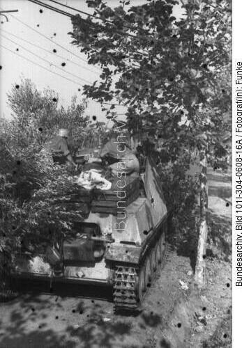 Italien, getarnter Jagdpanzer "Marder"