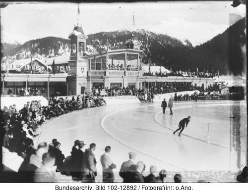 Davos, Große Eislaufbahn