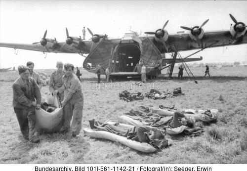 Grosseto, Flugzeug Me 323, Verwundetentransport
