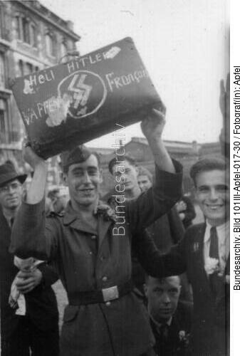 Paris, Franzosen in die Waffen-SS