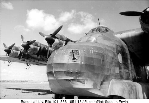 Tunesien, Flugzeug Me 323 Gigant