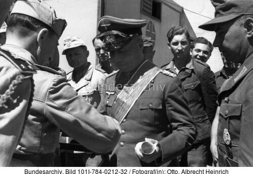 Nordafrika, Rommel, Ordensverleihung