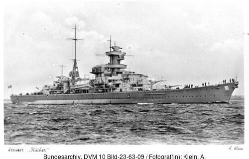 Kreuzer "Blücher"