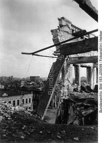 Russland, Kampf um Stalingrad, Zerstörungen