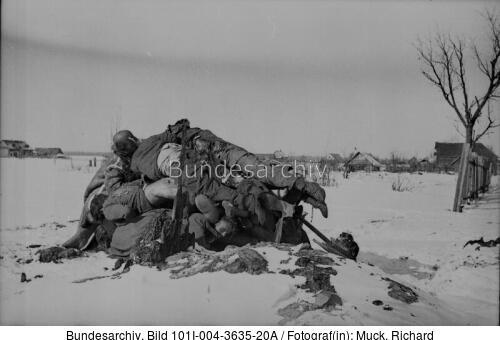 Russland, Cholm, gefallene Soldaten