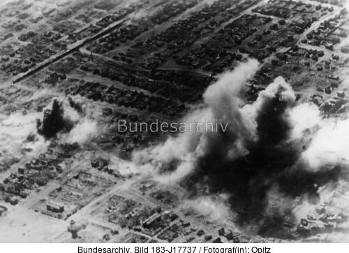 Russland, Kampf um Stalingrad, Luftangriff