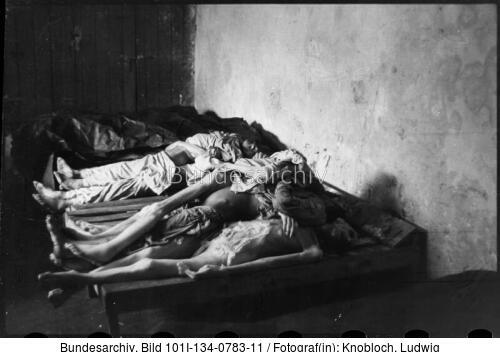 Polen, Ghetto Warschau, Leichensammelstelle