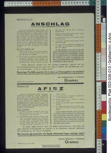 Polen, Meldepflicht, Deportation